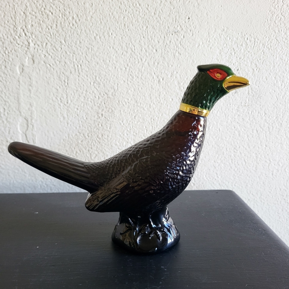 Vintage 1970s Avon Pheasant Decanter for Cologne or Perfume